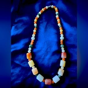 Jadeite Necklace handmade in Burma